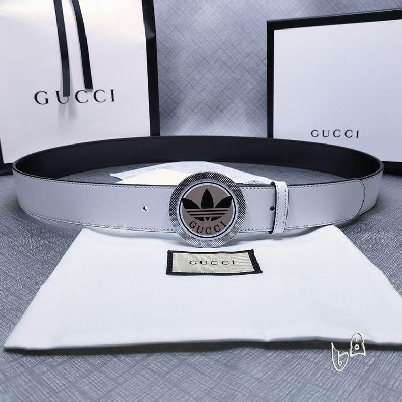 Gucci belt 38mmX80-125cm lb  (4)